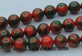 CTU215 16 inches 8mm round imitation turquoise beads wholesale