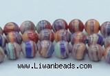 CTU240 16 inches 8mm round imitation turquoise beads wholesale