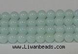 CTU2563 15.5 inches 4mm round synthetic turquoise beads