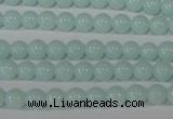 CTU2564 15.5 inches 6mm round synthetic turquoise beads