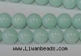 CTU2566 15.5 inches 10mm round synthetic turquoise beads