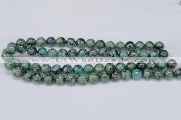 CTU429 15.5 inches 12mm round African turquoise beads wholesale