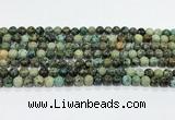 CTU511 15.5 inches 6mm round African turquoise beads wholesale