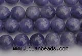 CTZ503 15.5 inches 8mm round natural tanzanite gemstone beads