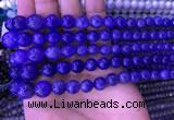 CTZ520 15.5 inches 3mm - 12mm round natural tanzanite gemstone beads