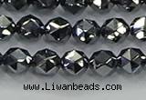 CTZ631 15.5 inches 6mm faceted nuggets terahertz beads wholesale