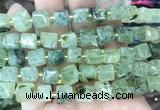 CUBS58 15 inches 8 - 9mm cube prehnite gemstone beads wholesale