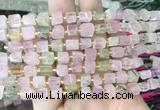 CUBS59 15 inches 6 - 7mm cube colorful gemstone beads wholesale