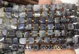 CUBS80 15 inches 6 - 7mm cube iolite gemstone beads wholesale