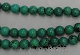 CWB565 15.5 inches 6mm round howlite turquoise beads wholesale