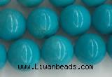 CWB852 15.5 inches 8mm round howlite turquoise beads wholesale