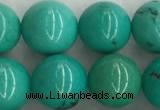 CWB866 15.5 inches 10mm round howlite turquoise beads wholesale