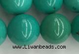 CWB867 15.5 inches 12mm round howlite turquoise beads wholesale