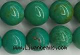 CWB871 15.5 inches 8mm round howlite turquoise beads wholesale