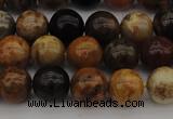 CWJ288 15.5 inches 8mm round wood jasper gemstone beads wholesale