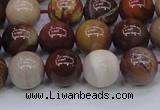 CWJ404 15.5 inches 12mm round wood jasper gemstone beads wholesale