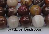 CWJ405 15.5 inches 14mm round wood jasper gemstone beads wholesale