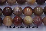 CWJ432 15.5 inches 8mm round wood jasper beads wholesale