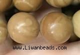 CWJ515 15.5 inches 14mm round wooden jasper beads wholesale