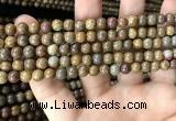 CWJ562 15.5 inches 4mm round wood jasper beads wholesale