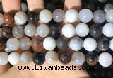 CWJ572 15.5 inches 12mm round Arizona petrified wood jasper beads