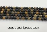 CWJ581 15.5 inches 7mm round wooden jasper beads wholesale