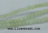 CXJ01 15.5 inches 4mm round New jade gemstone beads wholesale