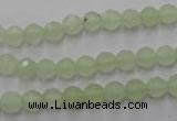 CXJ101 15.5 inches 6mm faceted round New jade beads wholesale