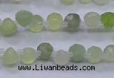 CXJ215 Top drilled 7*7mm faceted teardrop New jade beads