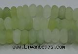 CXJ311 15.5 inches 5*8mm rondelle matte New jade beads wholesale