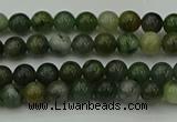 CXJ400 15.5 inches 4mm round Xinjiang jade beads wholesale