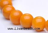 CYJ12 16 inches 10mm round yellow jade gemstone beads Wholesale