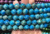 DEBS02 15 inches 12mm round sea sediment Jasper beads wholesale