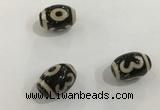 DZI354 10*14mm drum tibetan agate dzi beads wholesale