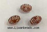 DZI392 10*14mm drum tibetan agate dzi beads wholesale