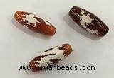 DZI422 10*28mm drum tibetan agate dzi beads wholesale