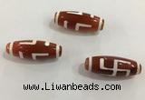 DZI445 10*30mm drum tibetan agate dzi beads wholesale