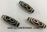 DZI459 10*30mm drum tibetan agate dzi beads wholesale