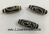 DZI465 10*30mm drum tibetan agate dzi beads wholesale