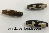 DZI481 10*30mm drum tibetan agate dzi beads wholesale