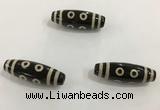 DZI485 10*30mm drum tibetan agate dzi beads wholesale