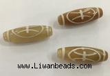 DZI504 10*30mm drum tibetan agate dzi beads wholesale