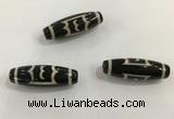 DZI513 10*30mm drum tibetan agate dzi beads wholesale