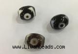 DZI537 12*16mm drum tibetan agate dzi beads wholesale