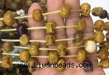 FGBS77 15 inches 10mm carved skull mookaite beads wholesale