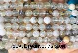 FLBS01 15 inches 6mm round feather fluorite beads wholesale