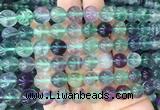 FLBS09 15 inches 10mm round fluorite gemstone beads wholesale