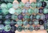 FLBS10 15 inches 12mm round fluorite gemstone beads wholesale