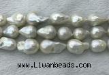 FWP365 15 inches 20mm - 22mm baroque freshwater nucleated pearl beads