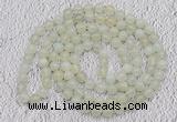 GMN12 Hand-knotted 8mm candy jade 108 beads mala necklaces